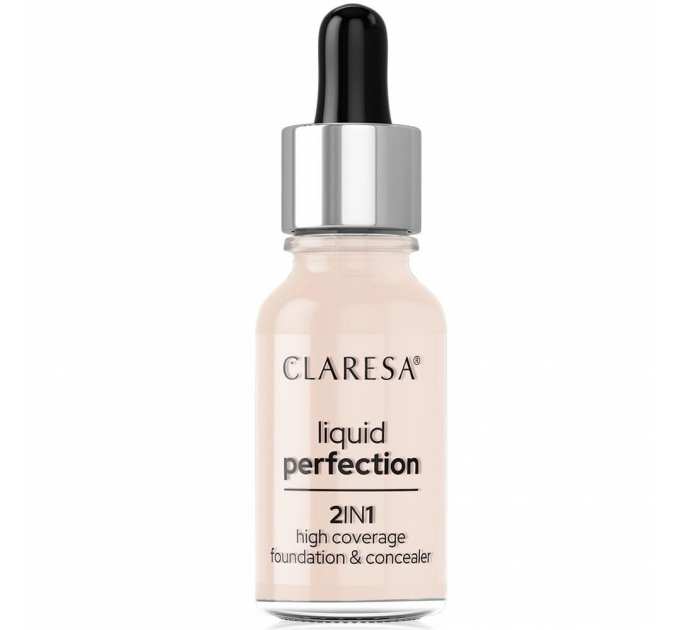 Тональний консилер Claresa Liquid Perfect 2w1 101 Light