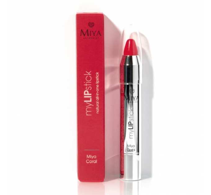 MIYA myLIPstick помада-олівець "все в одному" тон Coral 2,5г
