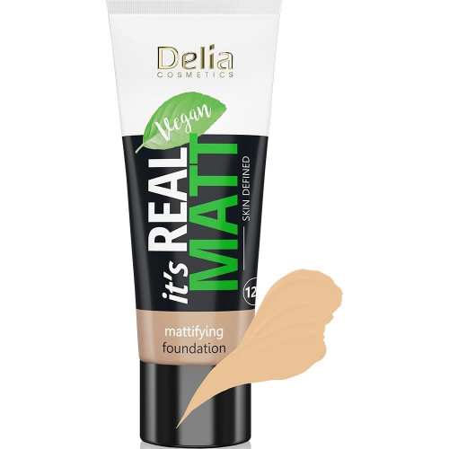 Тональний крем Delia Real Matt Warm 103