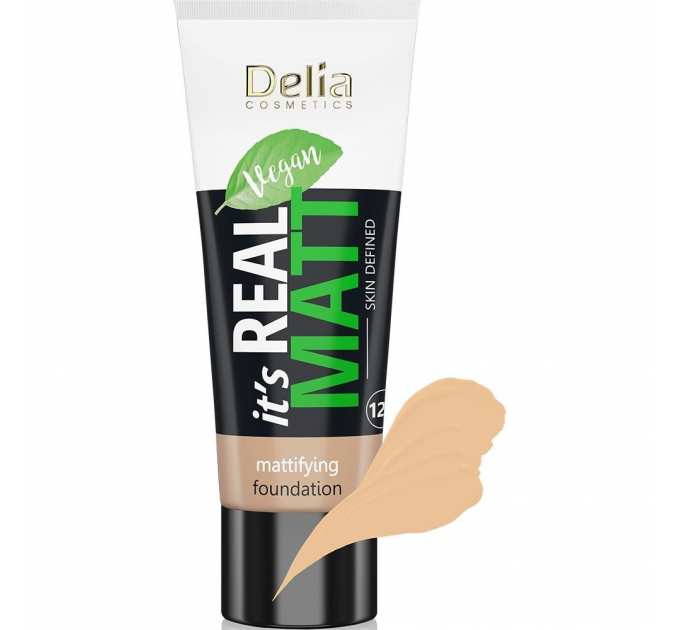 Тональний крем Delia Real Matt Warm 103