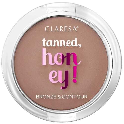 Бронзер для обличчя Claresa Tanned Honey! Тон 12 Versatile