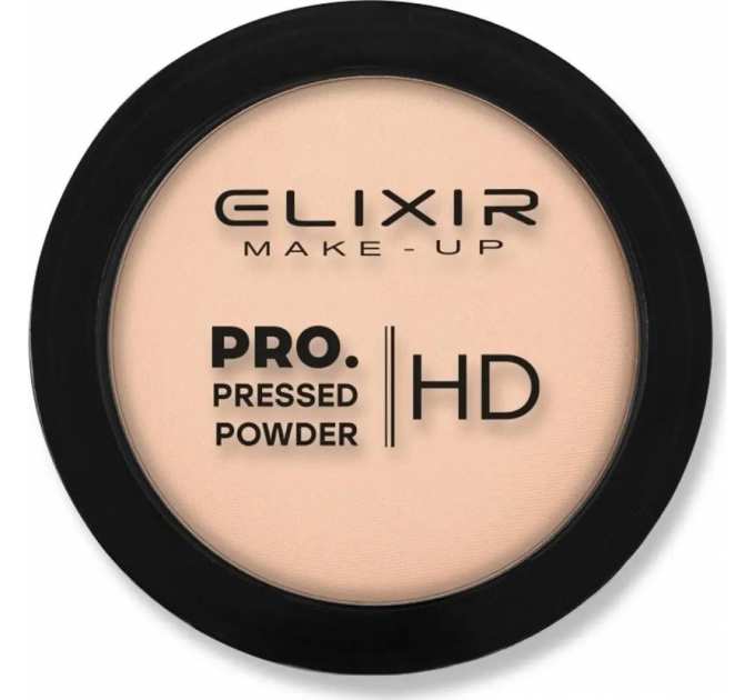 Компактна пудра для обличчя Elixir PRO HD тон 200