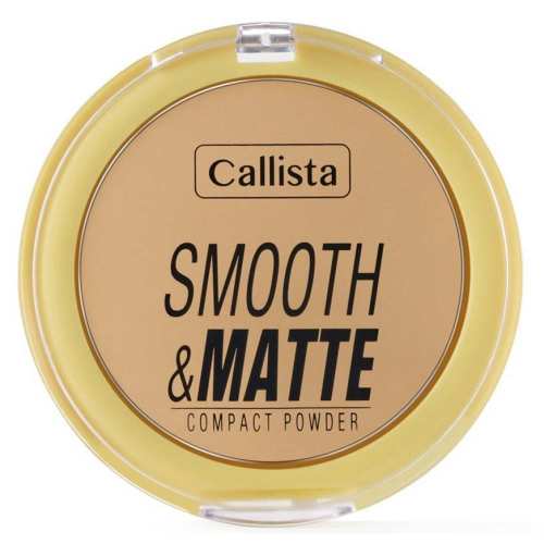 Callista Пудра для обличчя компактна SMOOTH&amp;MATTE COMPACT POWDER тон 30 Dark Honey 10г