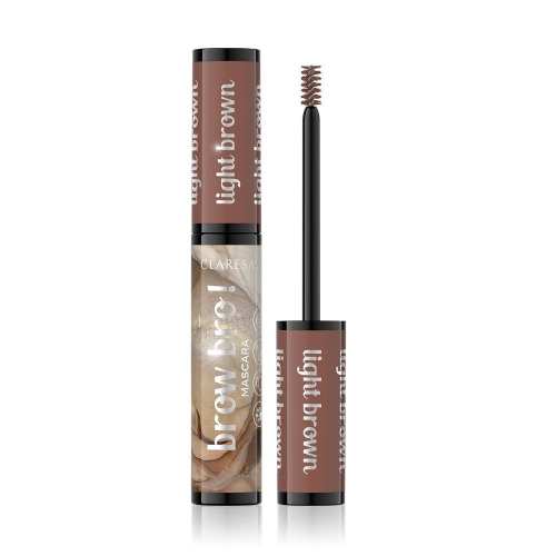 Туш для брів Claresa Brow Bro! тон 01 Light Brown