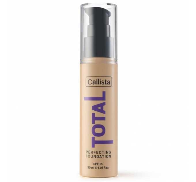 Callista Тональний крем TOTAL PERFECTING FOUNDATION SPF 15 тон 221 Porcelain 30мл