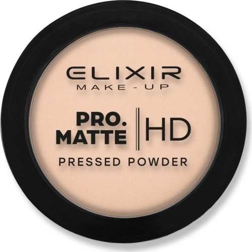 Компактна пудра для обличчя Elixir PRO HD Matte тон 204