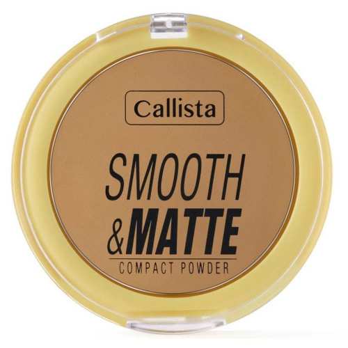 Callista Пудра для обличчя компактна SMOOTH&amp;MATTE COMPACT POWDER тон 40 Apricot 10г