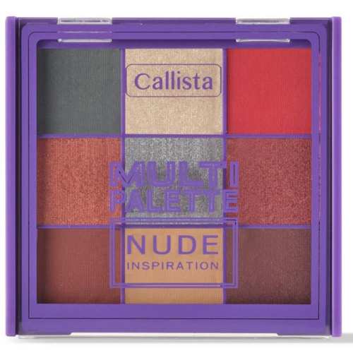 Callista Палетка тіней для повік MULTI PALETTE тон 102 Nude Inspiration 0,79г x 9