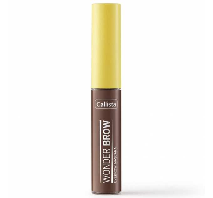 Callista Туш для брів WONDER BROW-BROW MASCARA тон 03 Dark Brown 4,5мл