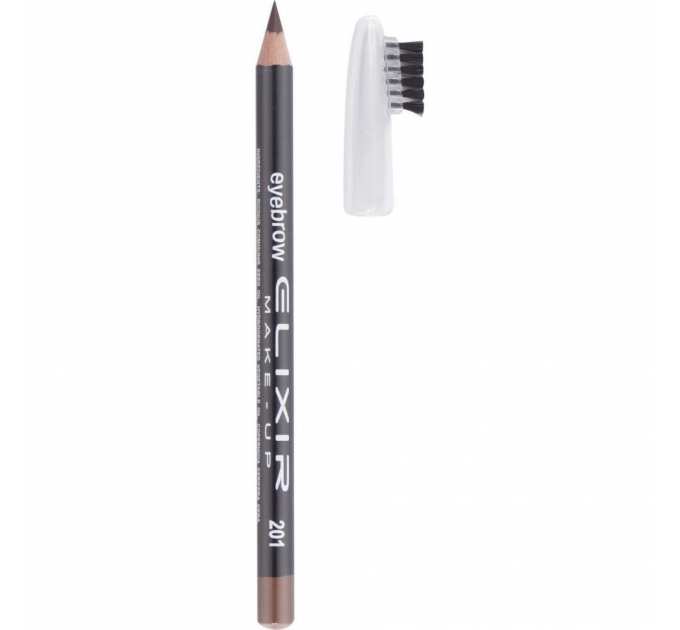 Олівець для брів Elixir Silky Eye Pencil Sepia тон 201