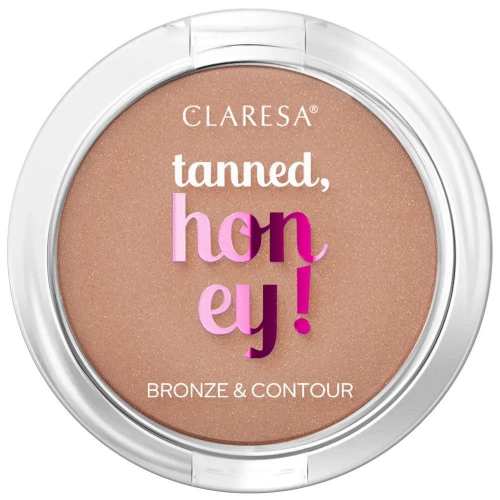 Бронзер для обличчя Claresa Tanned Honey! Тон 13 Shimmery