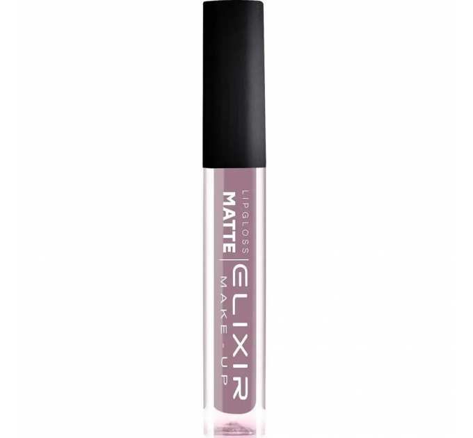 Рідка помада для губ матова Elixir Liquid Lip Matte тон 417 Nude Amethyst