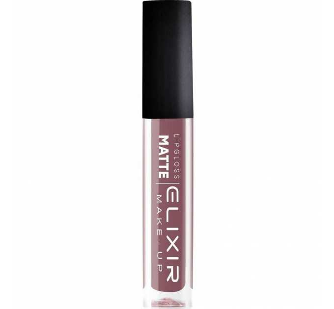 Рідка помада для губ матова Elixir Liquid Lip Metal Mat тон 330 Cafe