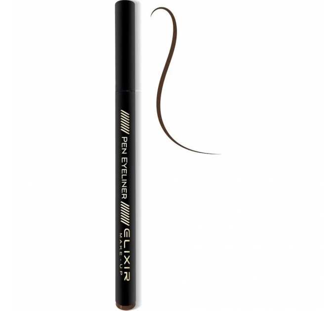 Підводка для очей Elixir Pen Eyeliner 889B Brown