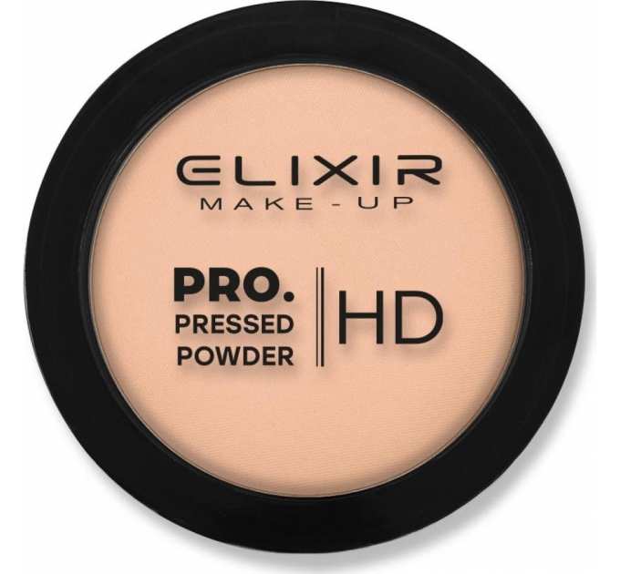 Компактна пудра для обличчя Elixir PRO HD тон 202