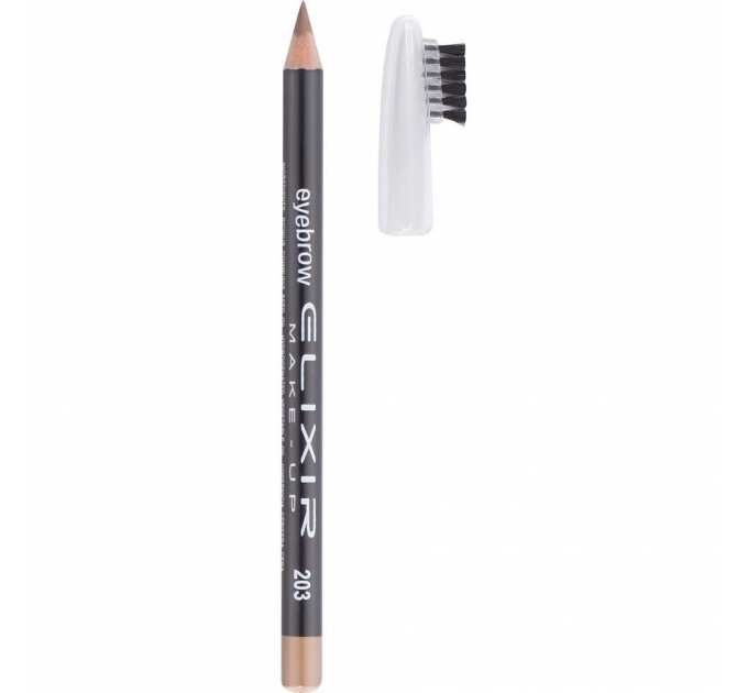 Олівець для брів Elixir Silky Eye Pencil Chocolate тон 204