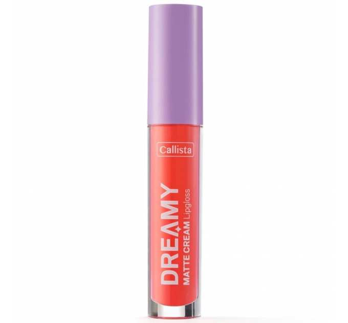 Callista Блиск для губ DREAMY MATTE CREAM LIPGLOSS тон 202 Callista Sun 4мл