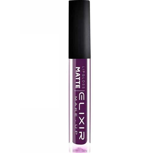 Рідка помада для губ матова Elixir Liquid Lip Matte тон 411 Very Dark Purple