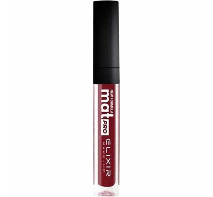 Рідка помада для губ матова Elixir Liquid Lip Mat Pro тон 460 Mulbery