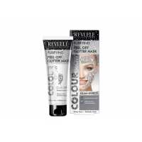 Revuele Маска-плівка очищаюча срібна з блискітками, 80 мл Revuele Маска-плівка очищаюча срібна з блискітками, 80 мл