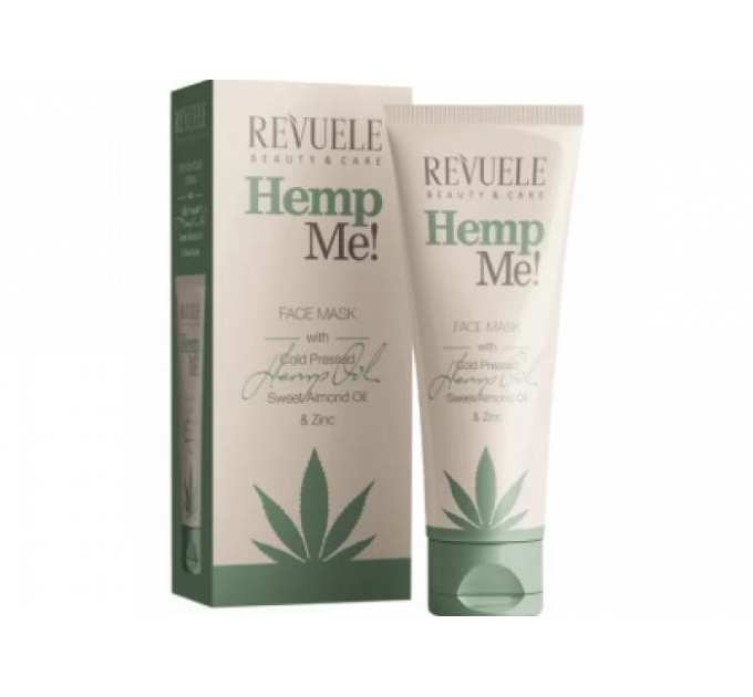 Revuele Крем для рук з коноплею Hemp me!, 80 мл