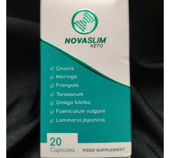 Nova Slim keto (Нова слім Кето, Новаслим) капсули для схуднення, 20 капс