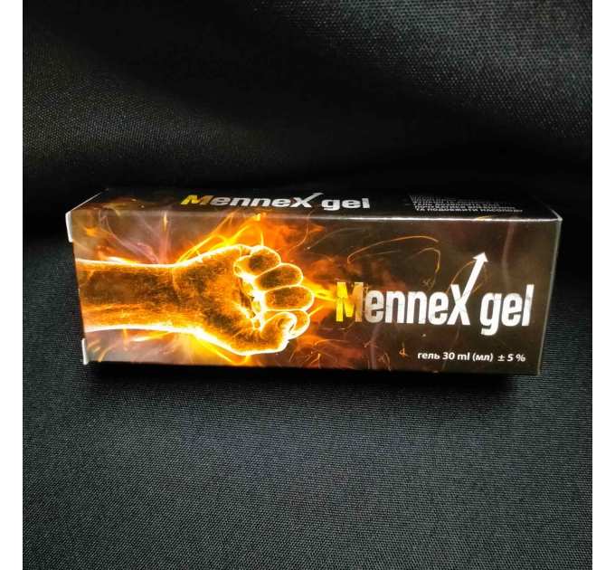 Mennex Gel (Меннекс Гель) гель для посилення чоловічої сили, 30мл (термін придатності до 06.2025 включно)