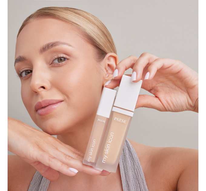 Консилер для лица з сатиновым финишем Paese My Skin Icon тон 01 Porcelain Beige, 6,5 мл