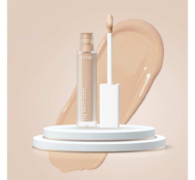 Консилер для лица з сатиновым финишем Paese My Skin Icon тон 02 Natural Beige, 6,5 мл