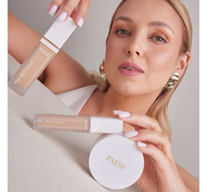 Консилер для лица з сатиновым финишем Paese My Skin Icon тон 02 Natural Beige, 6,5 мл