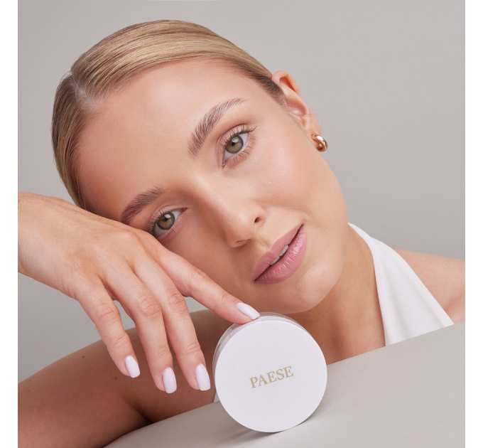 Пудра розсипчаста напівпрозора фіксуюча з матовим фінішем Paese My Skin Icon тон 01 Universal Beige, 8 г