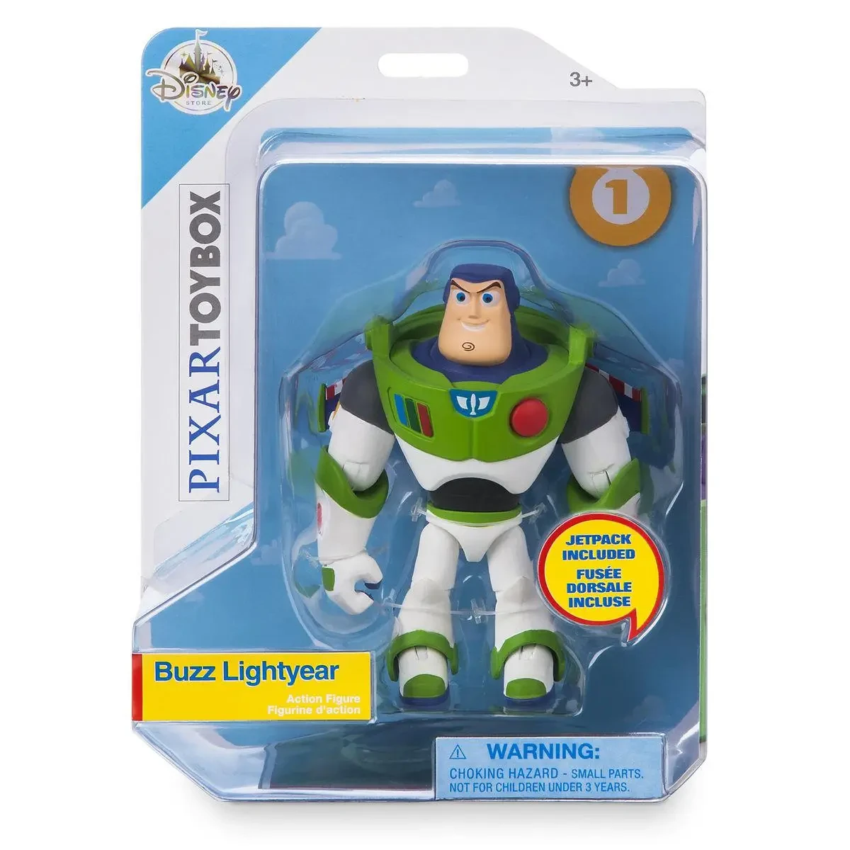 Фігурка Disney Базз Лайтер (Світик) з м/ф Історія іграшок, 12 см — Buzz Lightyear, PIXAR Toybox